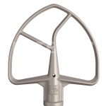 KitchenAid plochý šľahač nikel postriebrený 5K7FB