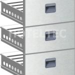 VARIO 650 mm, zásuvka  3 x 1/3