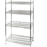 Regál pochrómovaný 610 x 460 mm