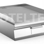 Opekacia doska/ELEKTRO ryhovaná/2 zóny, NFT119ER